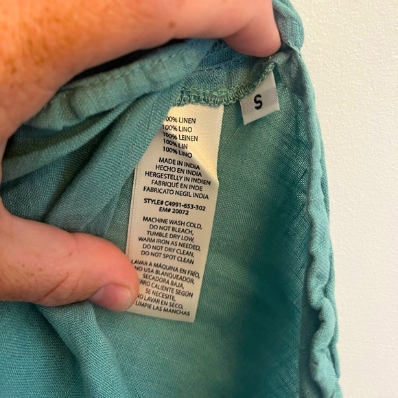 Cloth & Stone Linen Tank - Picture 7 of 7